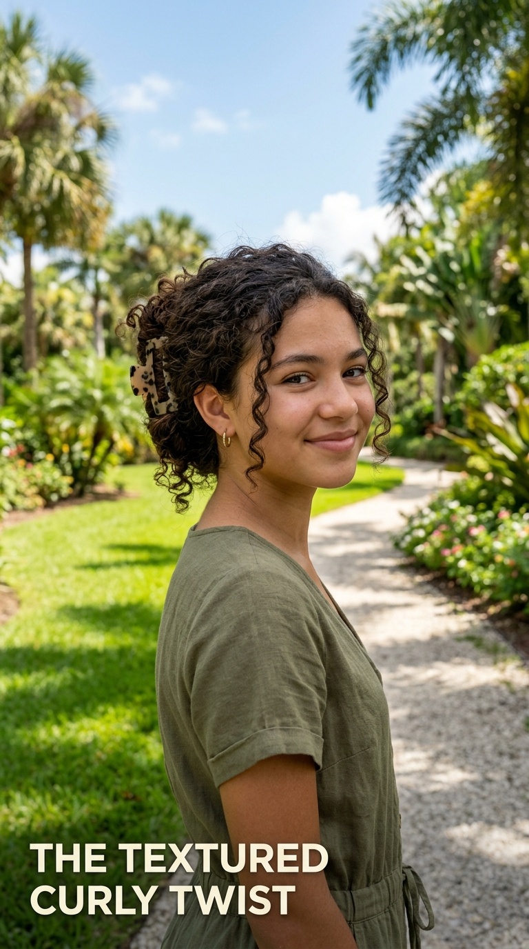 The Textured Curly Twist