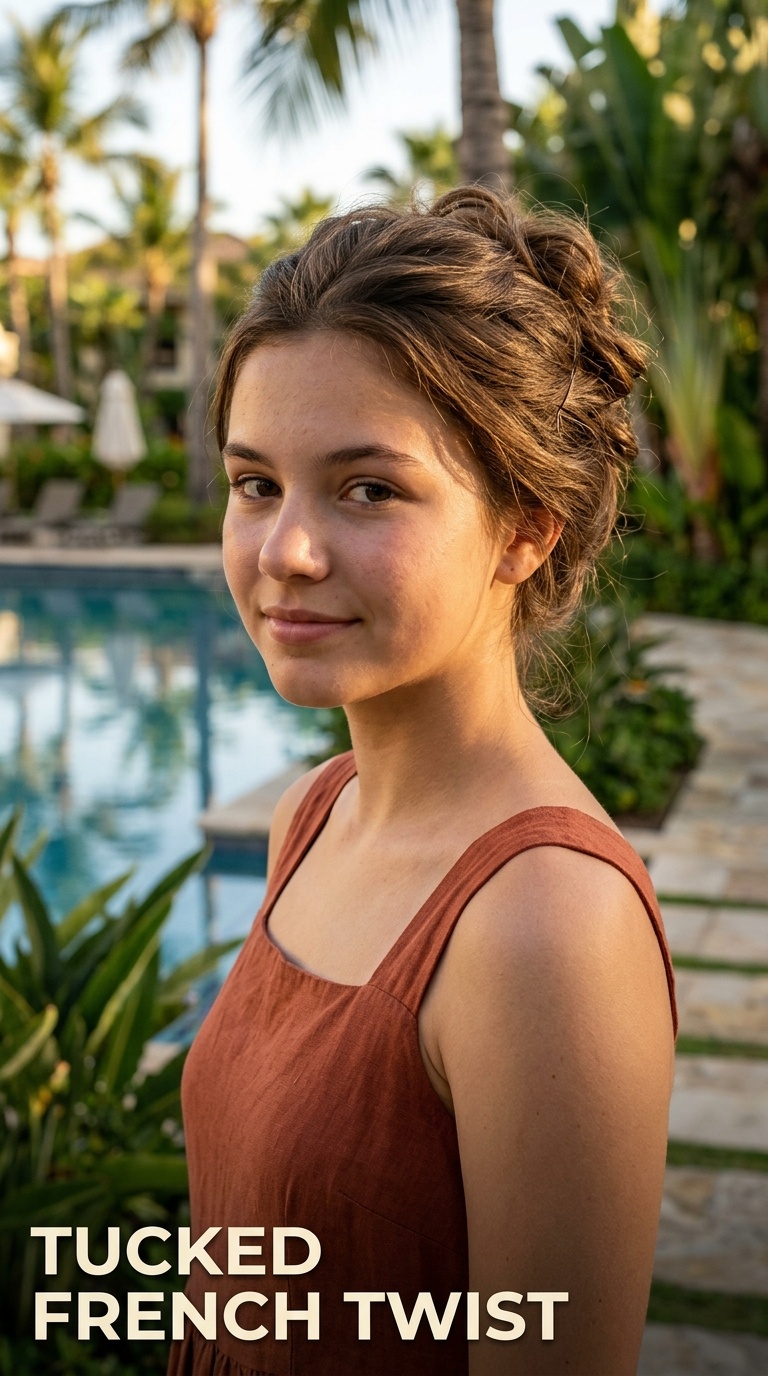 Tucked French Twist