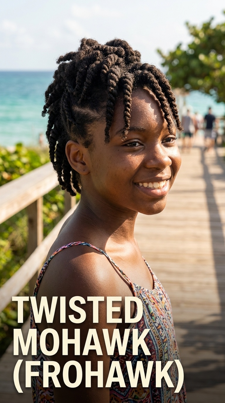 Twisted Mohawk (Frohawk)
