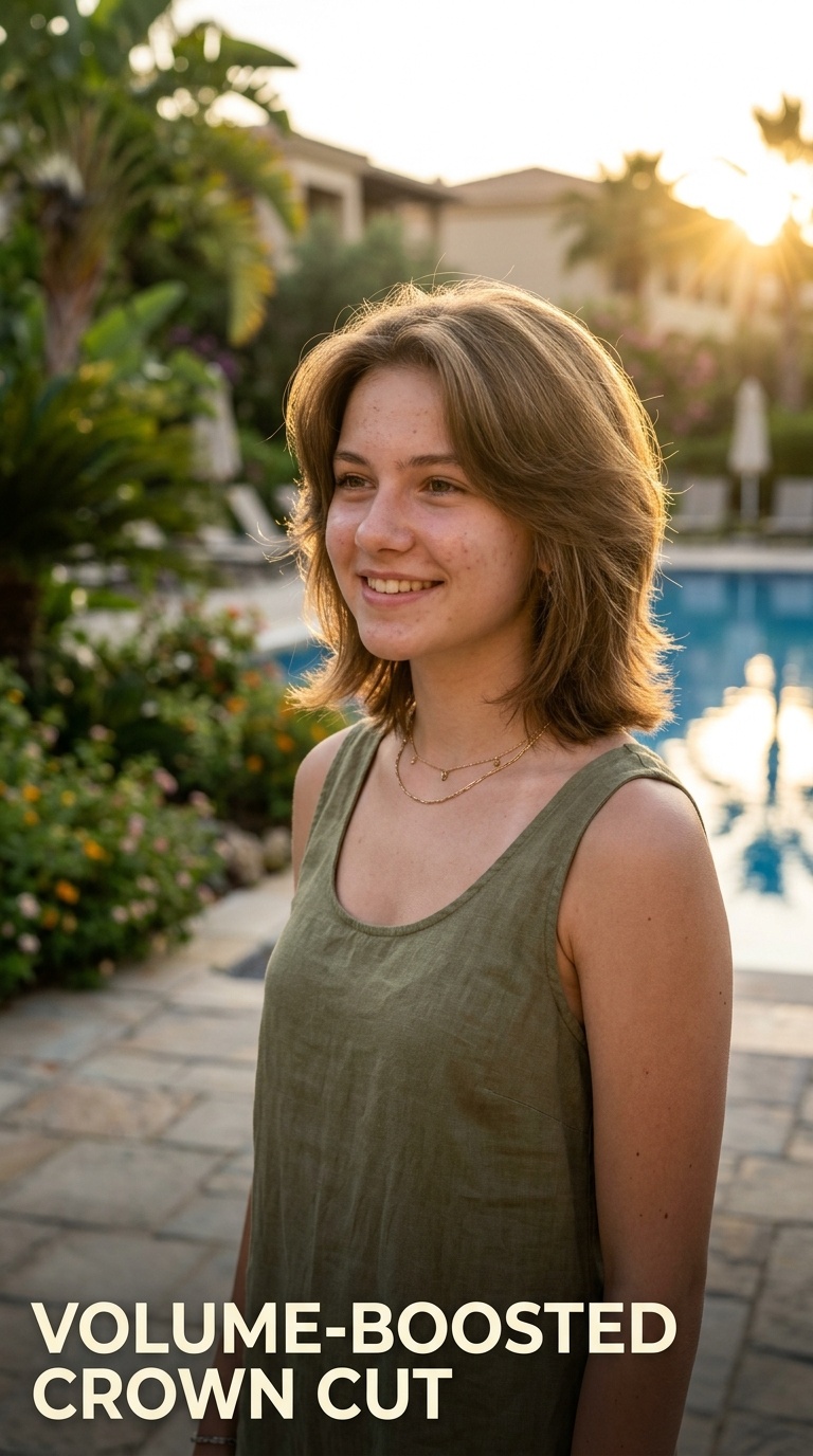Volume-Boosted Crown Cut
