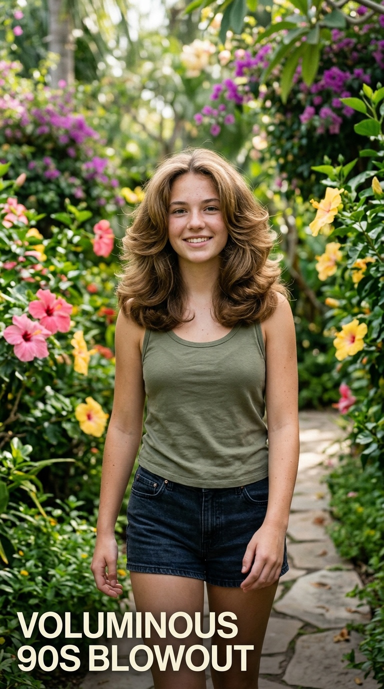 Voluminous 90s Blowout