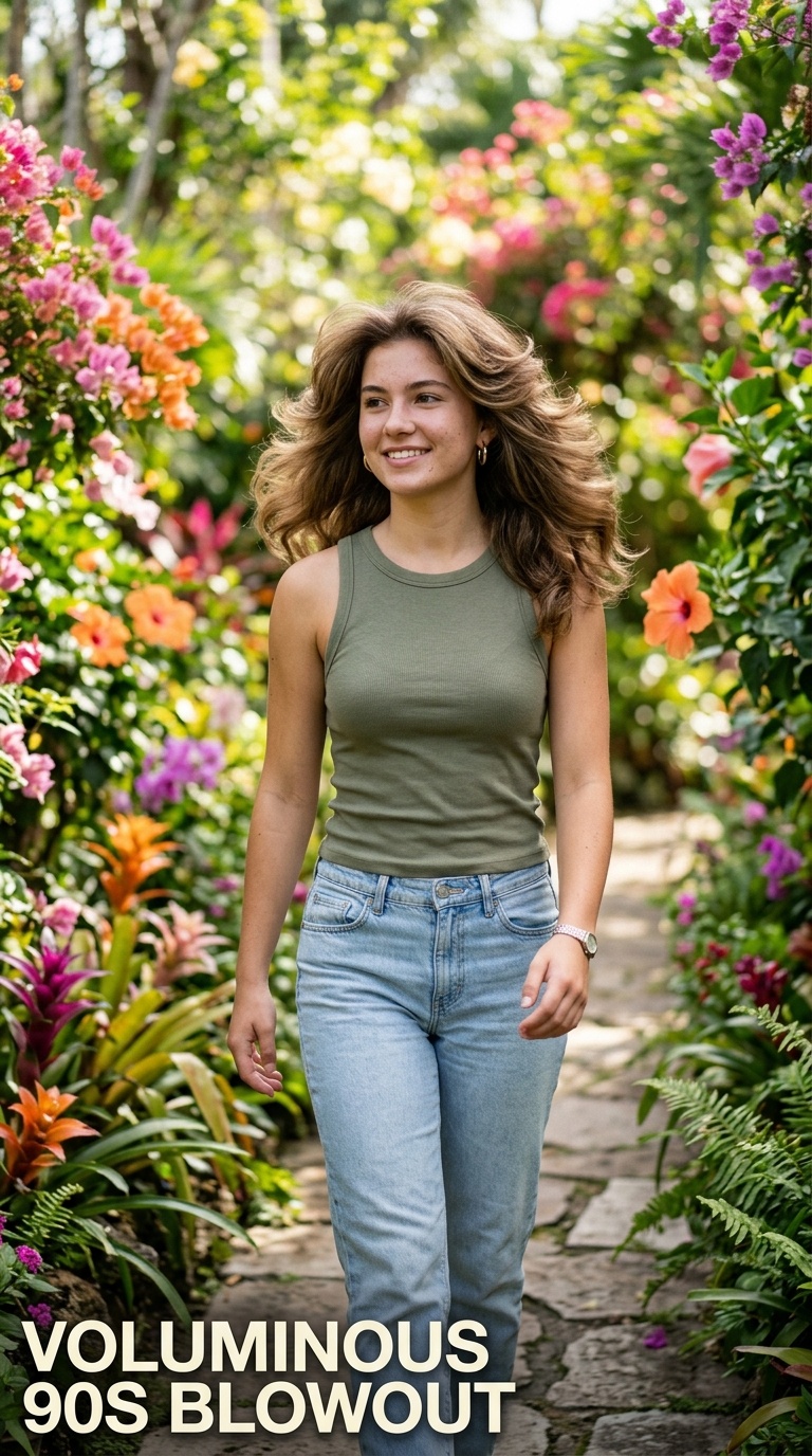 Voluminous 90s Blowout
