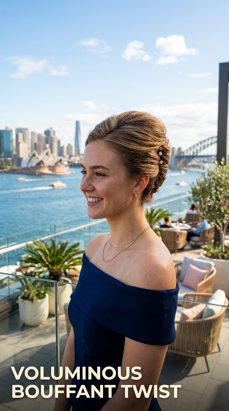 Voluminous Bouffant Twist