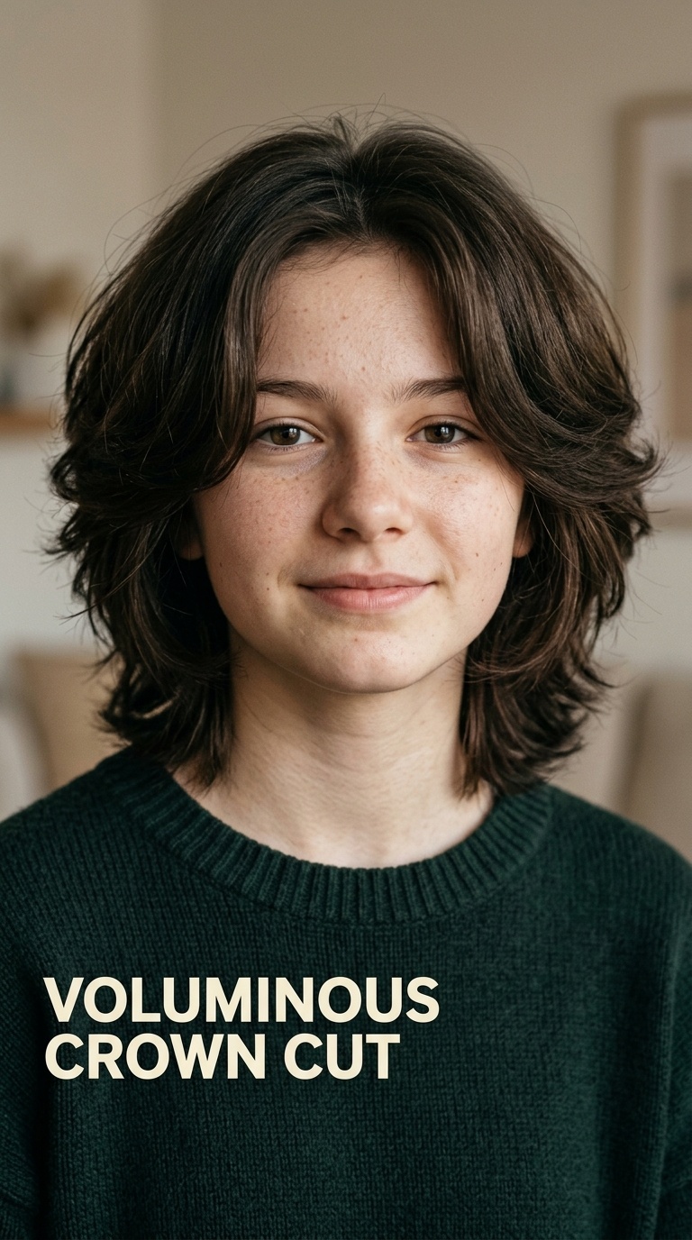 Voluminous Crown Cut