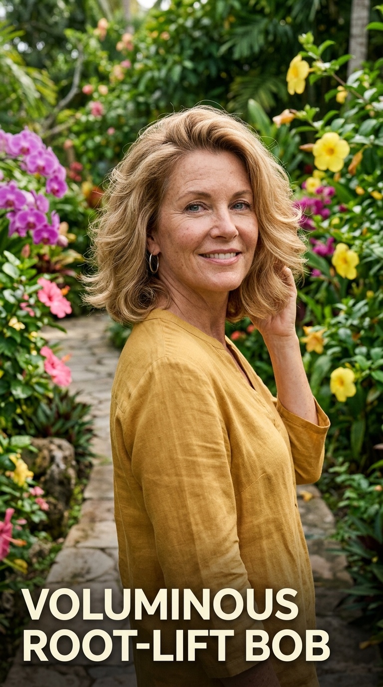 Voluminous Root-Lift Bob
