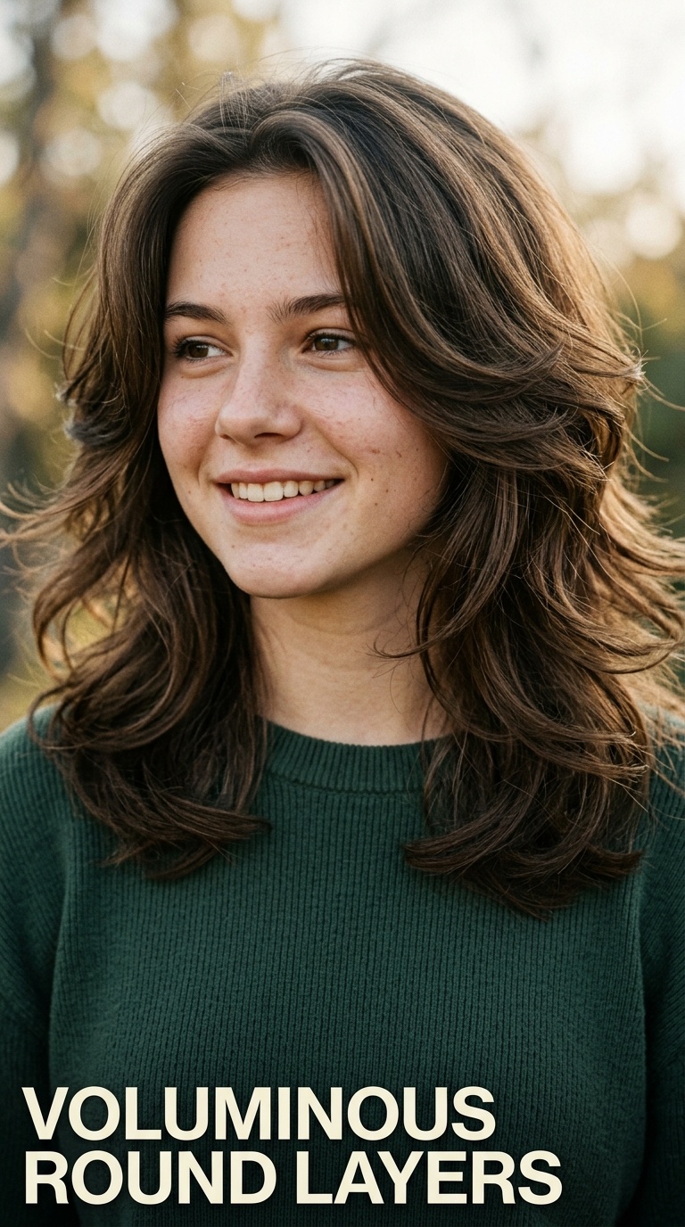 Voluminous Round Layers