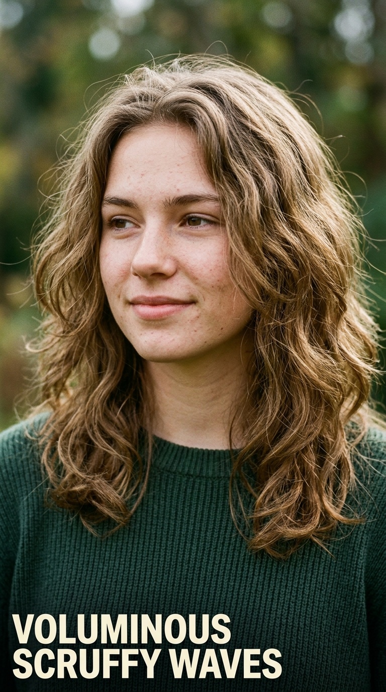 Voluminous Scruffy Waves
