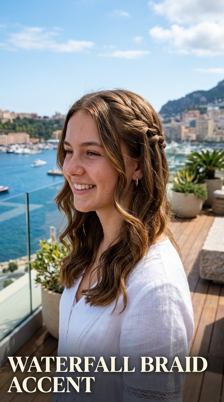 Waterfall Braid Accent