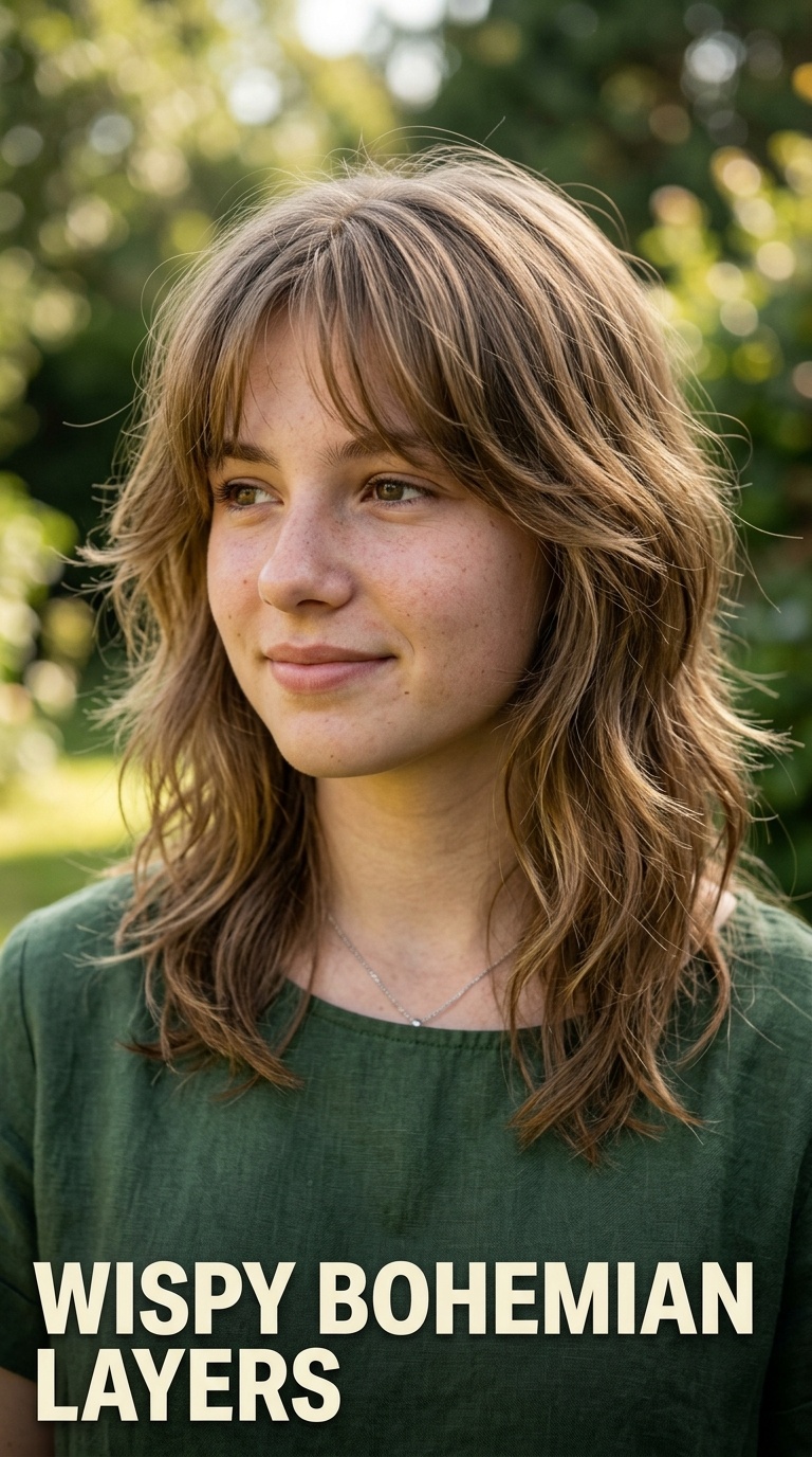 Wispy Bohemian Layers