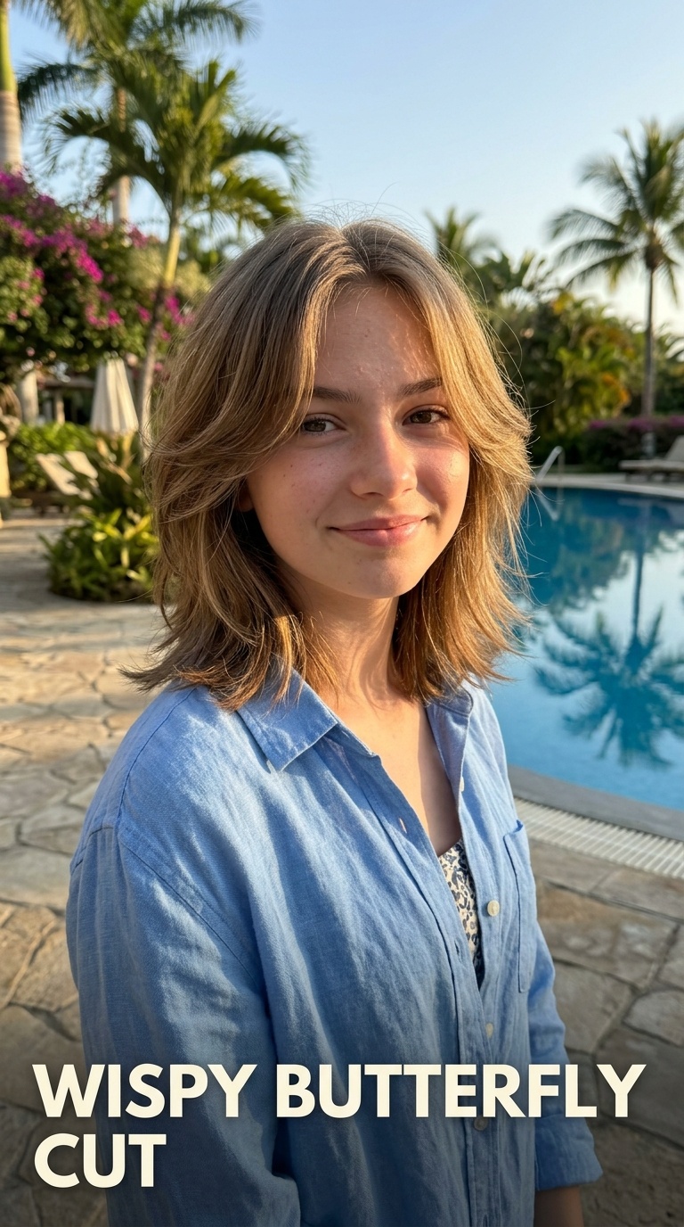 Wispy Butterfly Cut