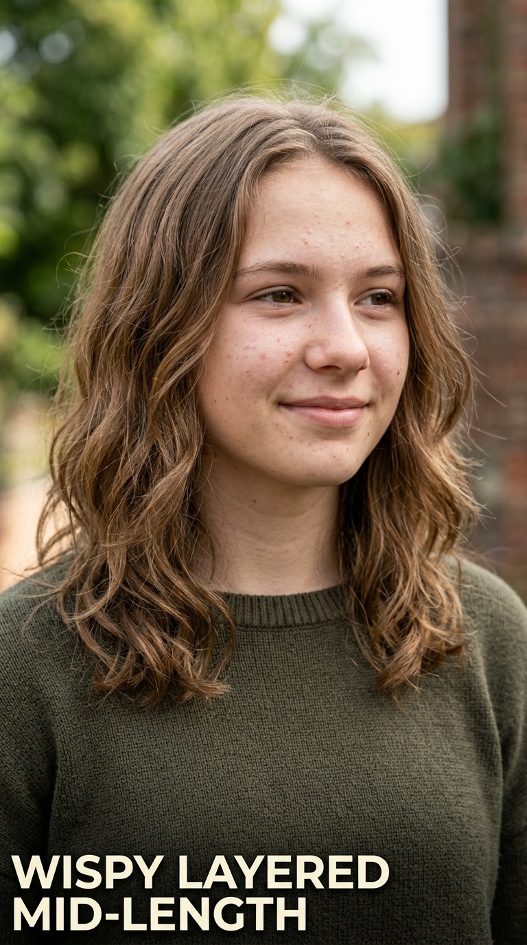 Wispy Layered Mid-Length