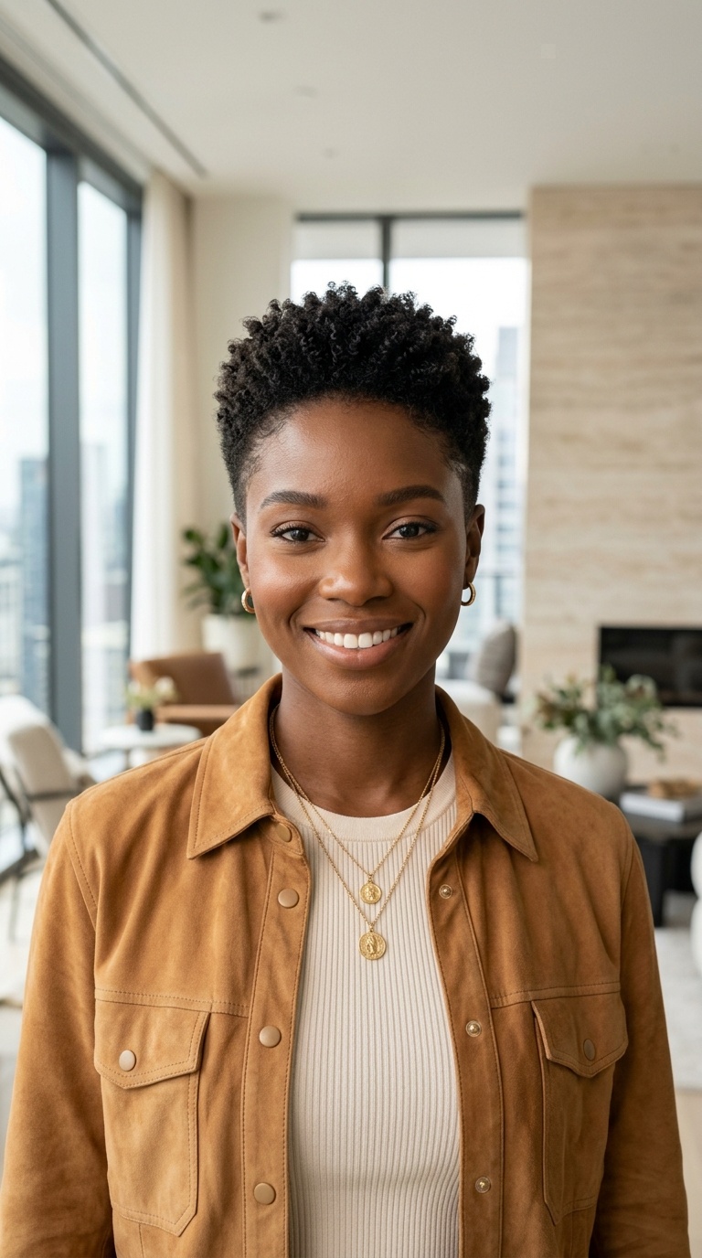 Afro Tapered Cut Hairstyles