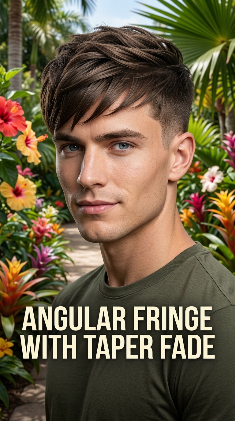 Angular Fringe with Taper Fade