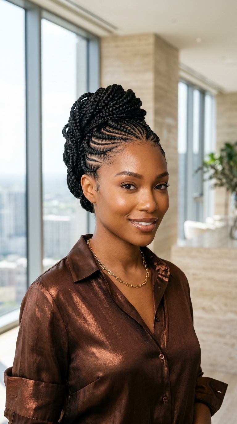 Artistic Cornrow Braided Designs