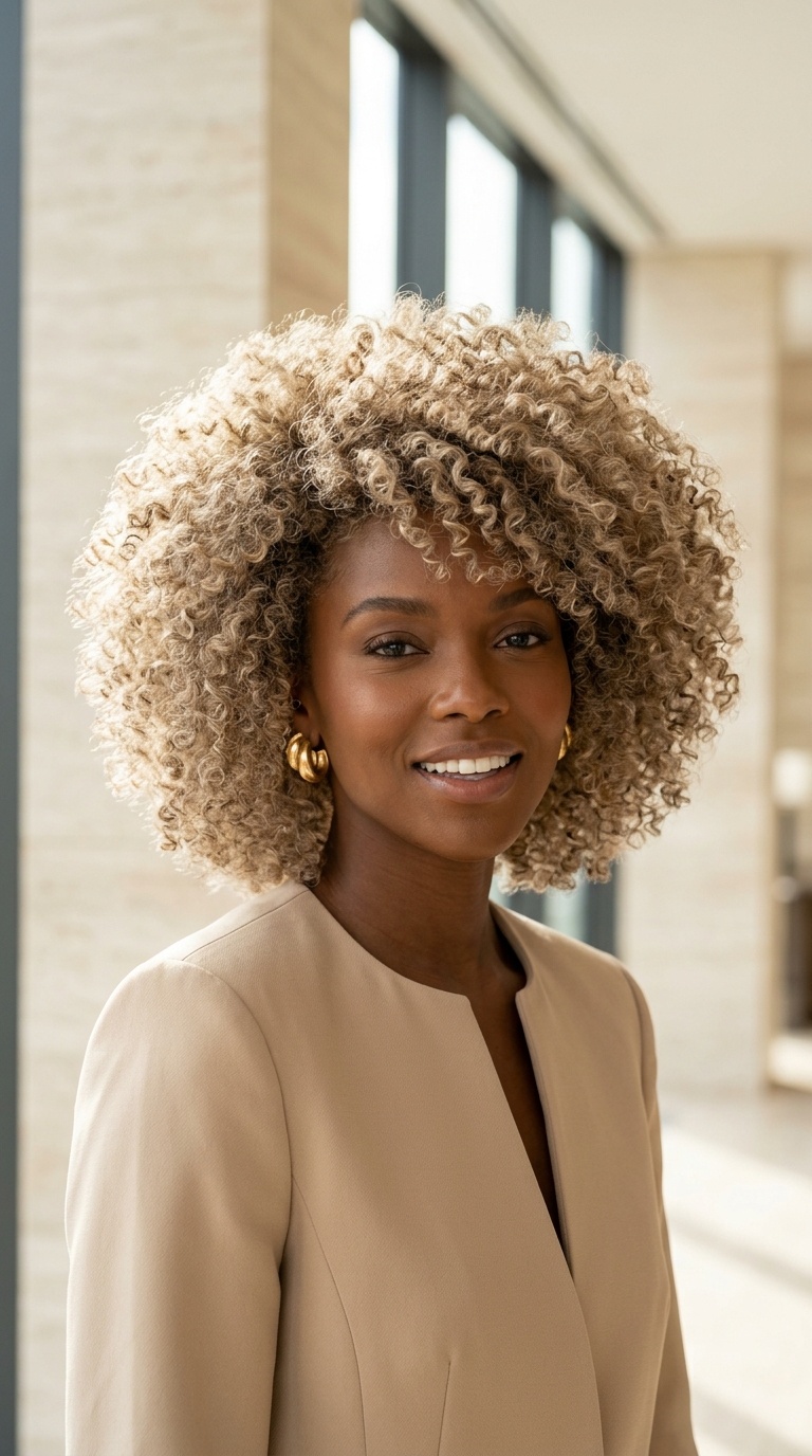 Ash Blonde Hair For Black Women