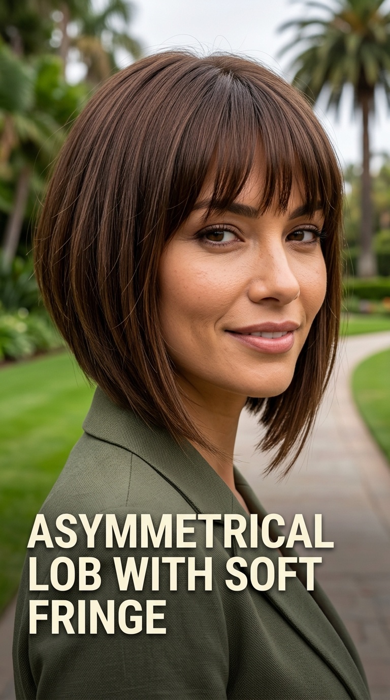 Asymmetrical Lob with Soft Fringe