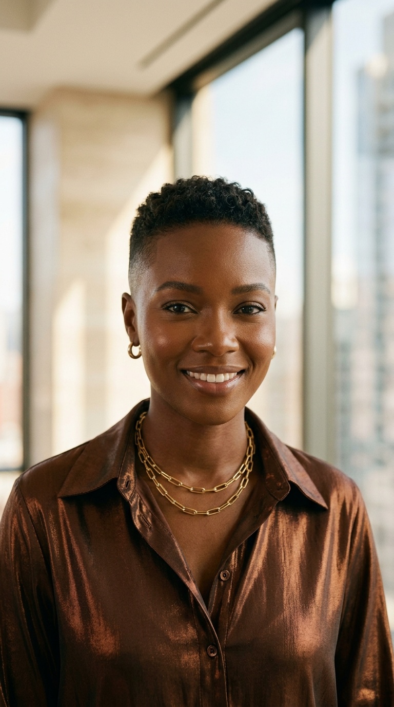 Bald Fade For Black Women