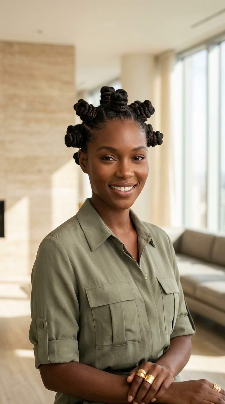 Bantu Knot Hairstyles
