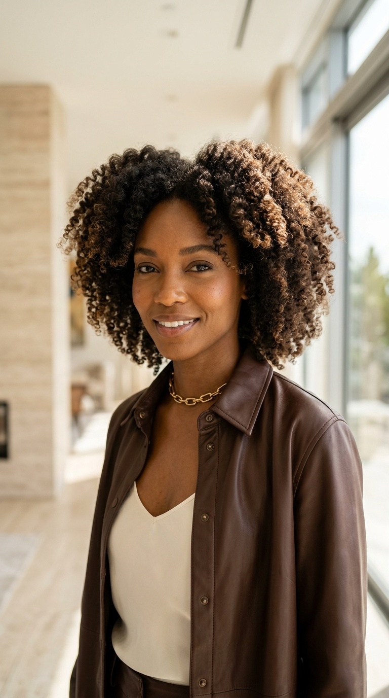 Bantu Knot Out Natural Hairstyles
