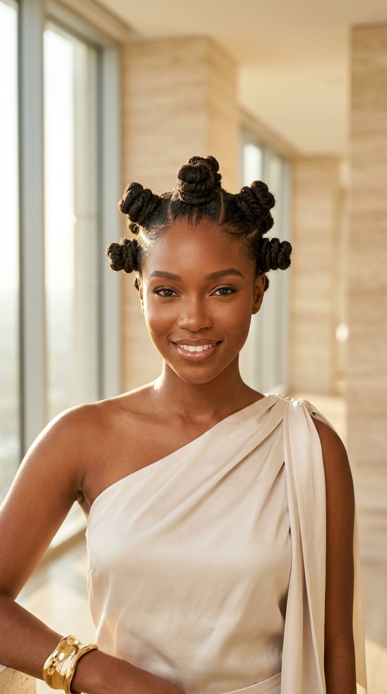 Bantu Knots For Graduation