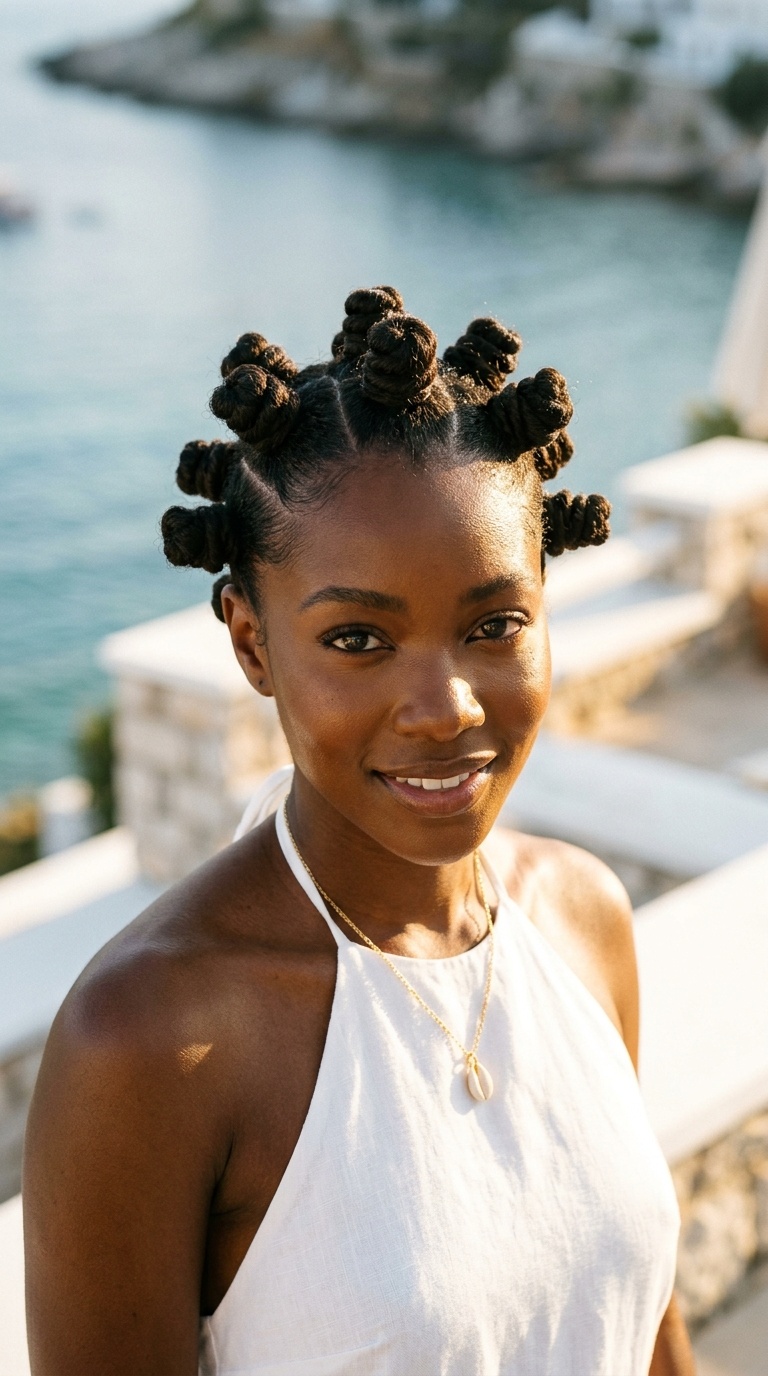 Bantu Knots For Summer