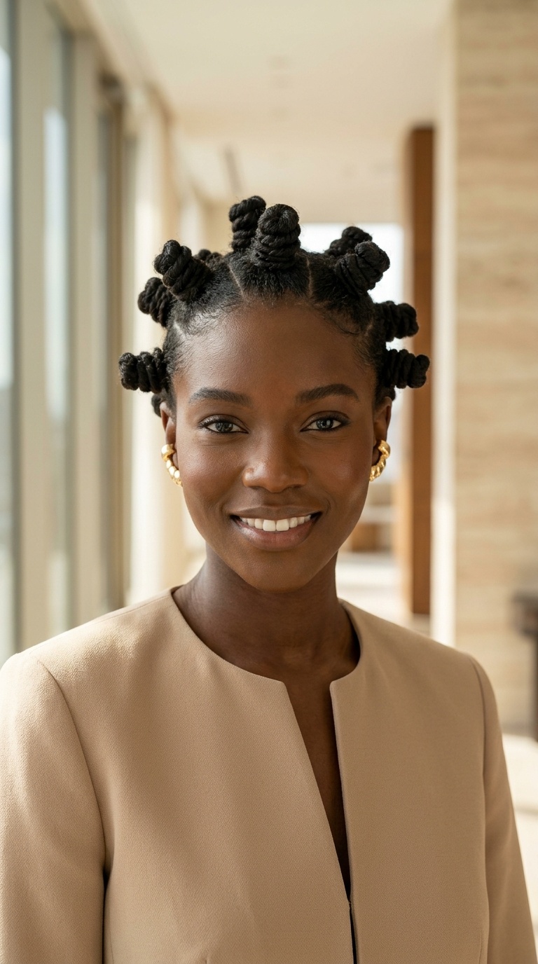 Bantu Knots Natural Hairstyles