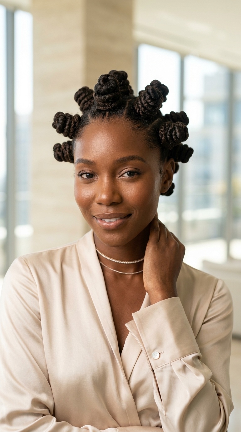 Bantu Knots Natural Hairstyles