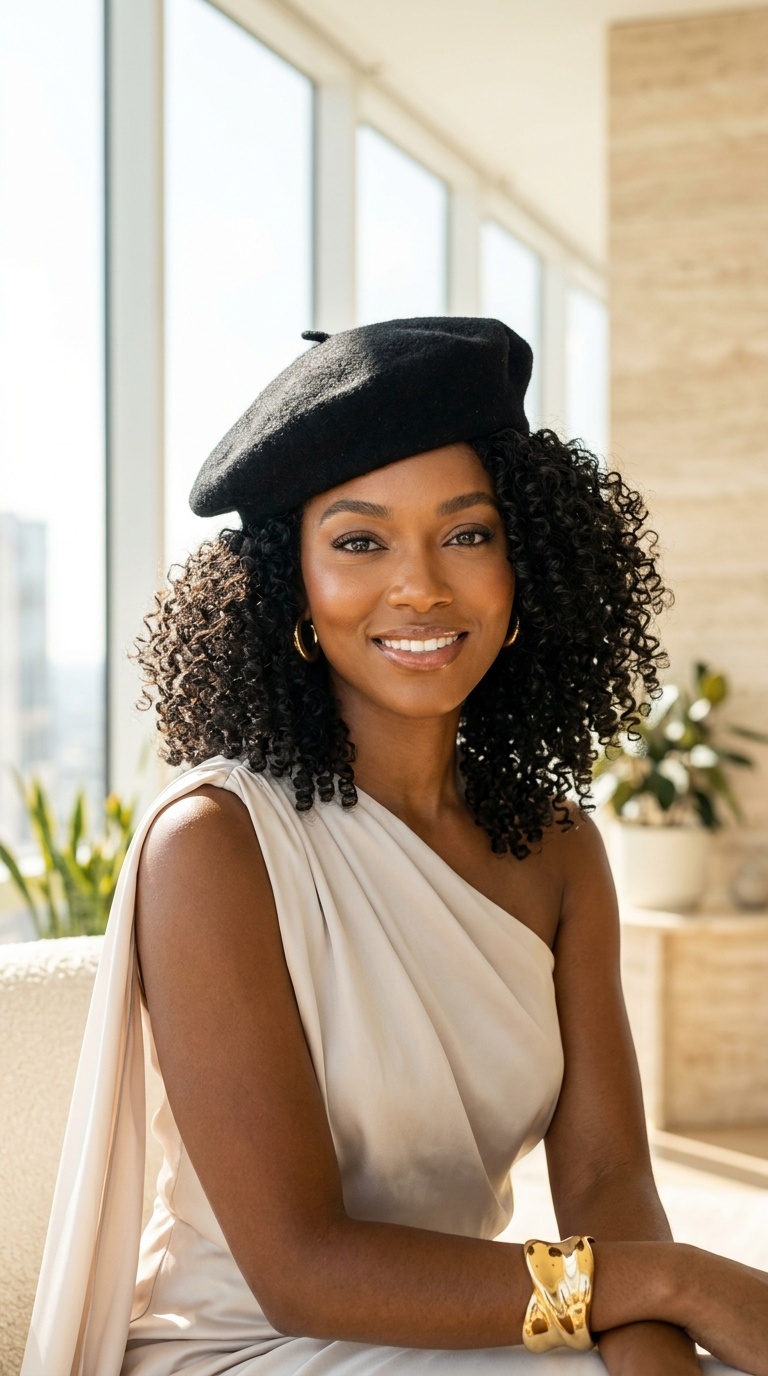 Beret Hat 90s Fashion Accessories