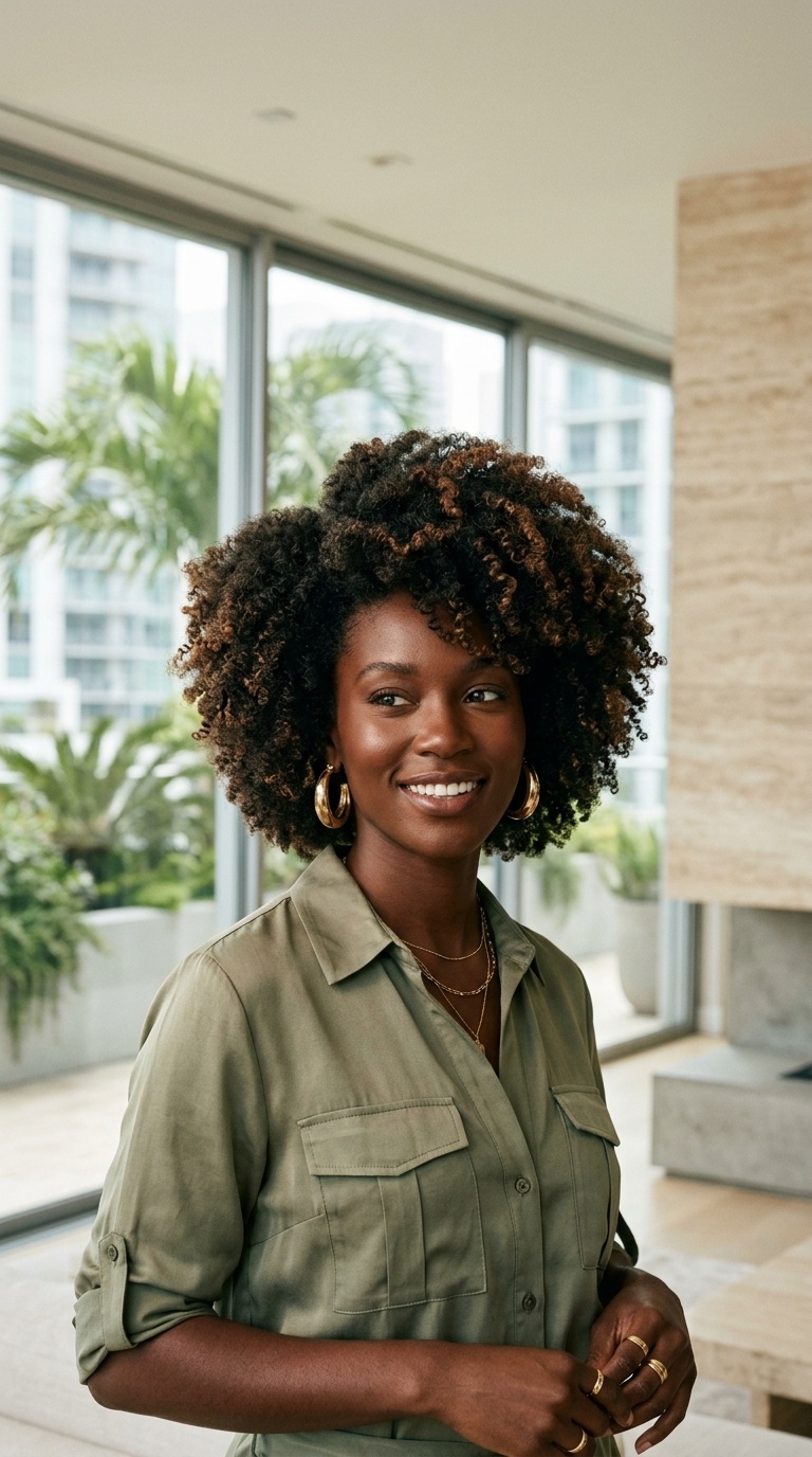 Black Women Portraits In Nature