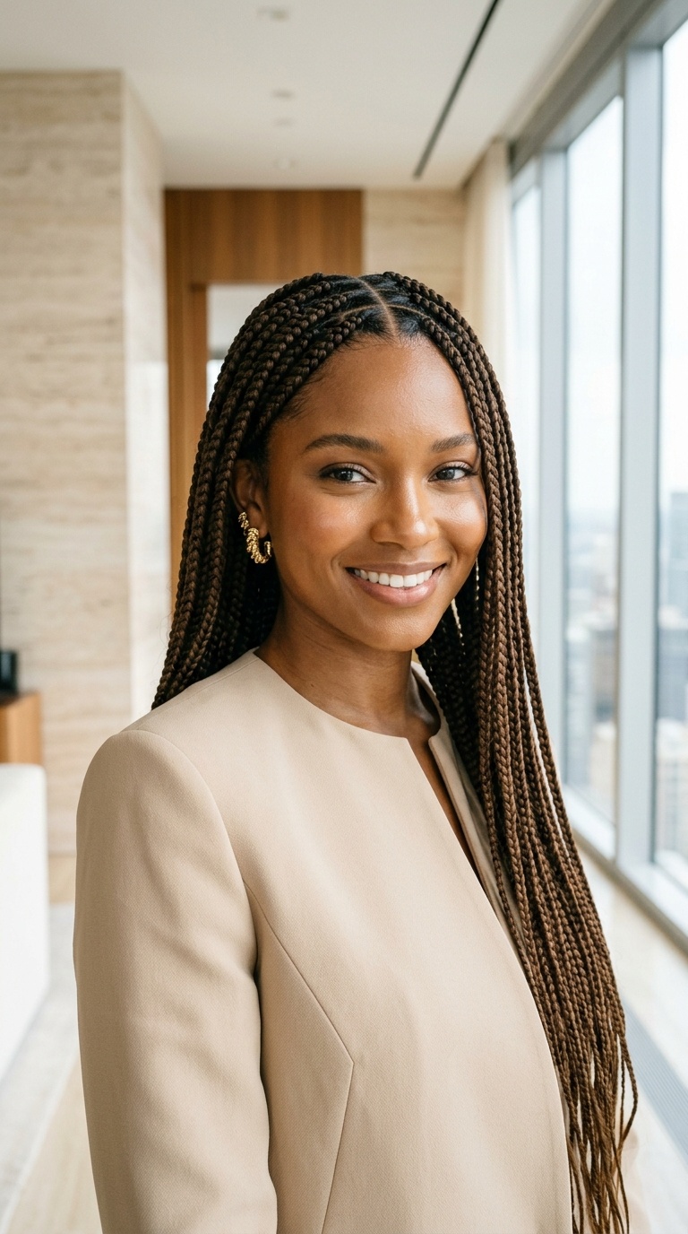 Black Women Portraits With Braids