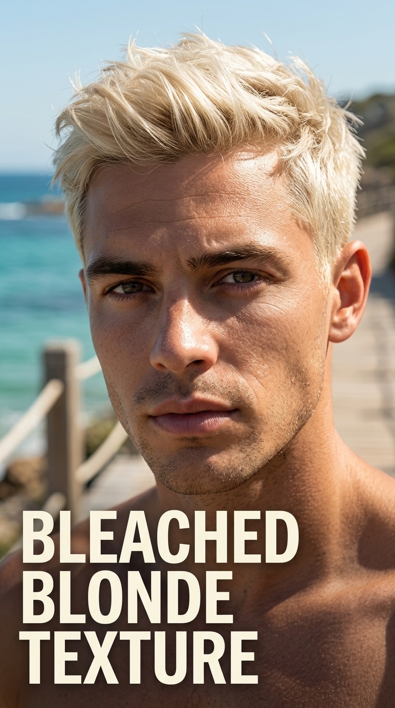Bleached Blonde Texture
