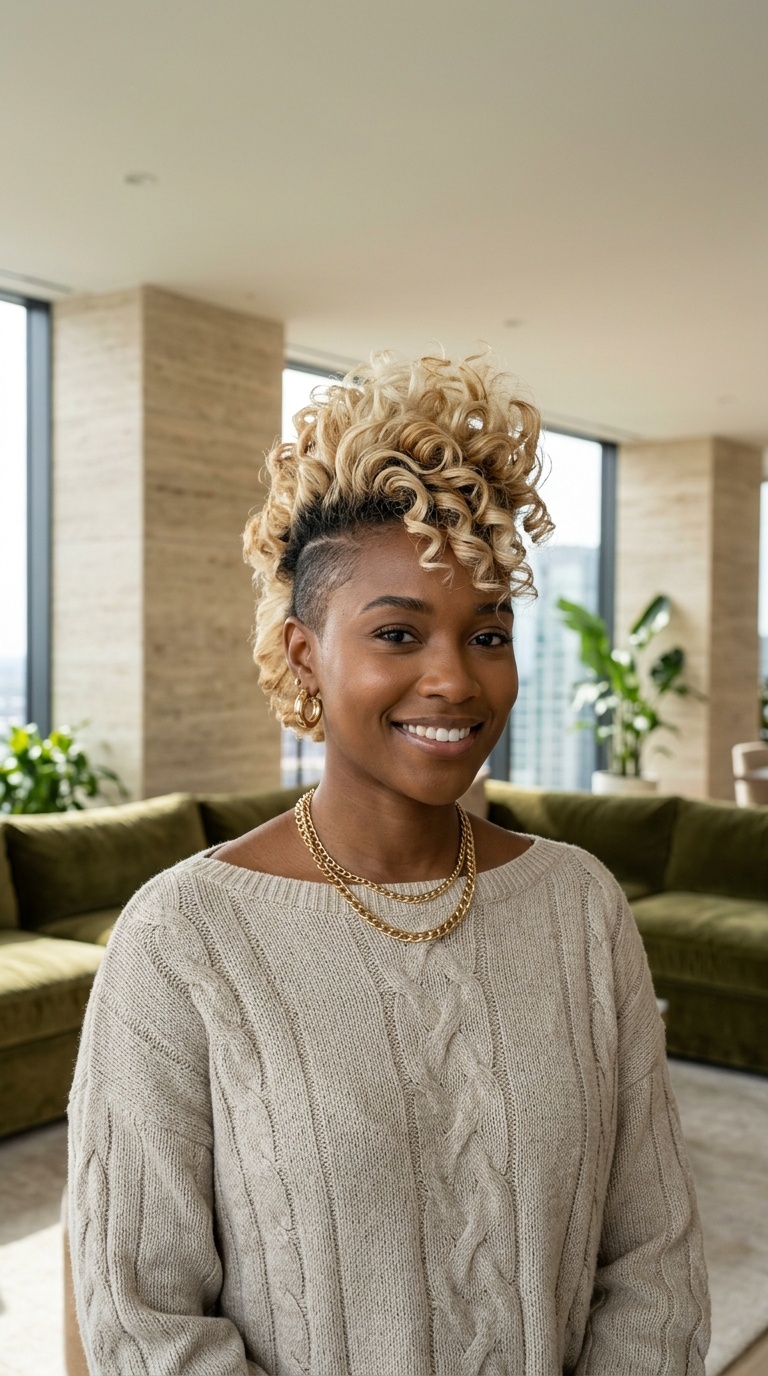 Blonde Mohawk Black Women