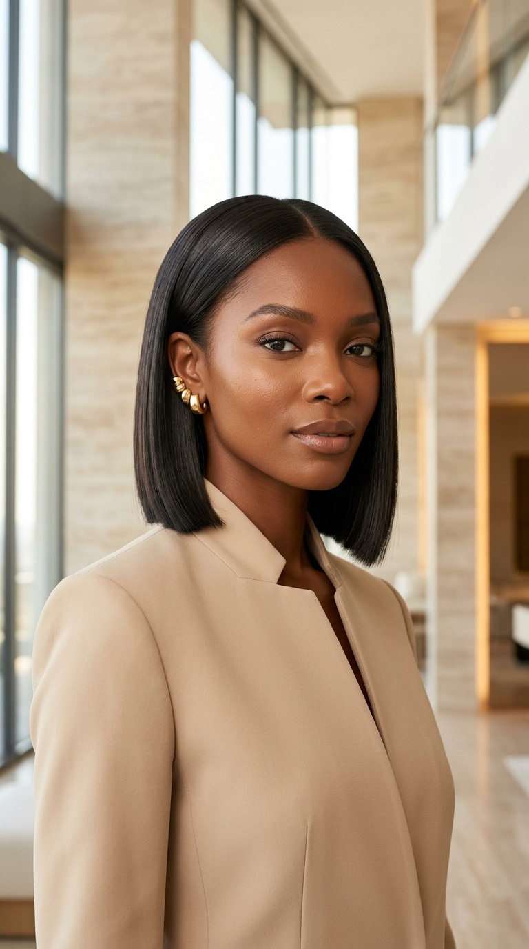 Blunt Cut Bob Haircuts
