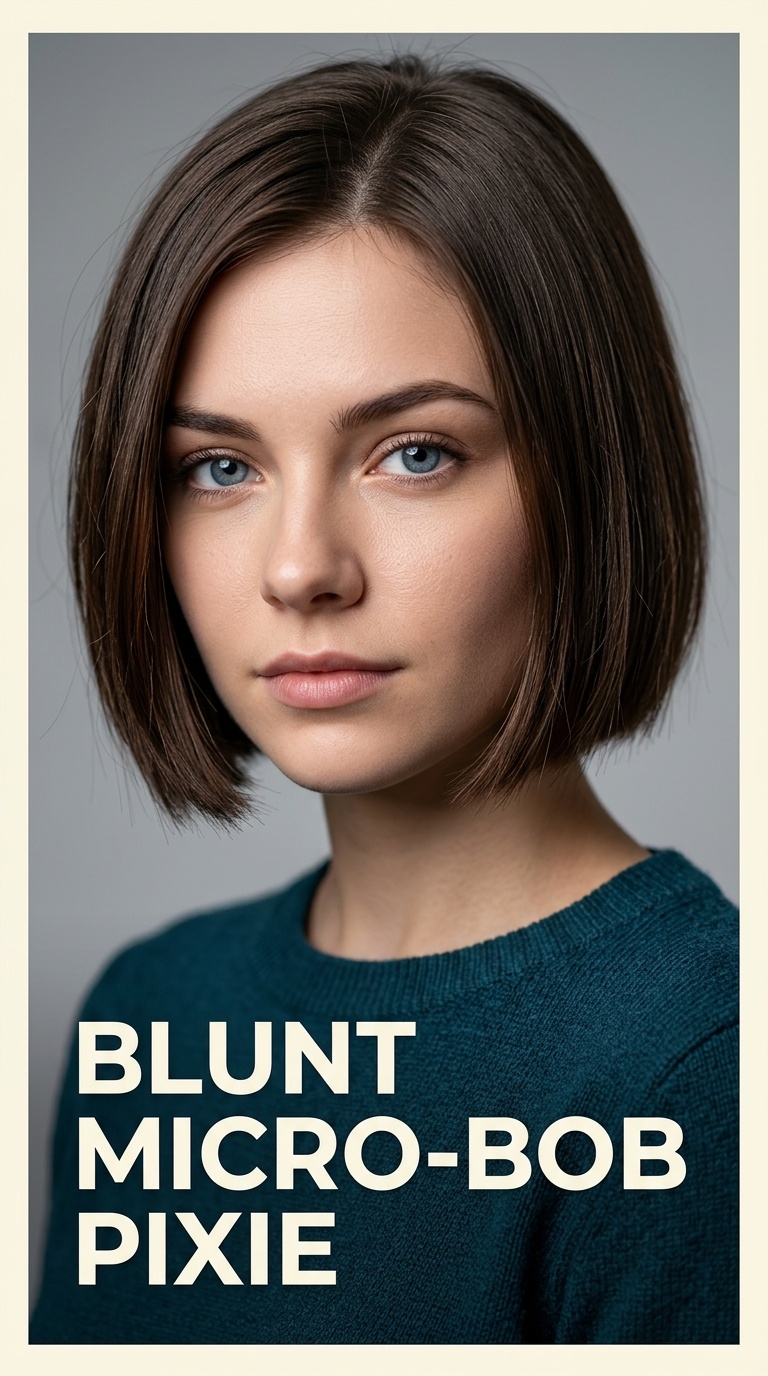 Blunt Micro-Bob Pixie