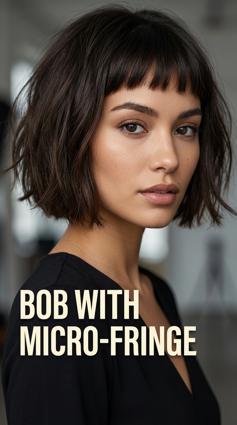 Bob with Micro-Fringe