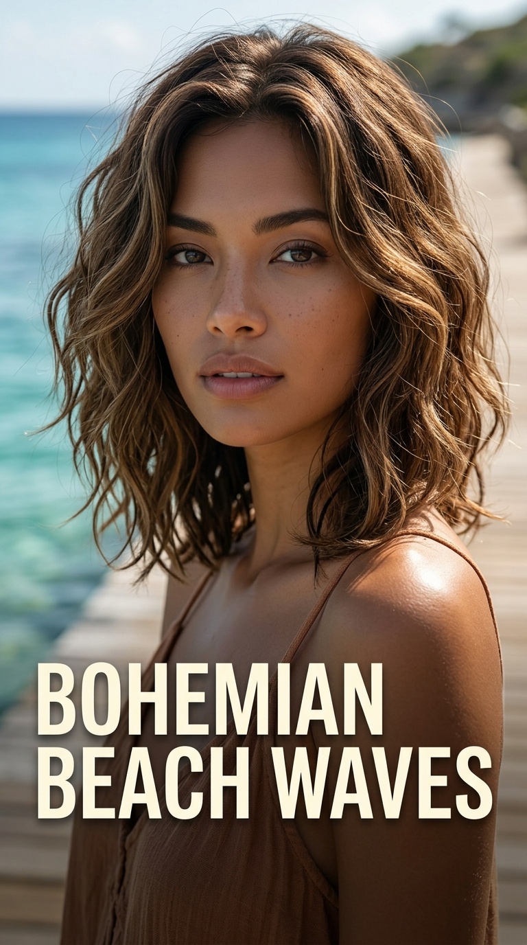 Bohemian Beach Waves