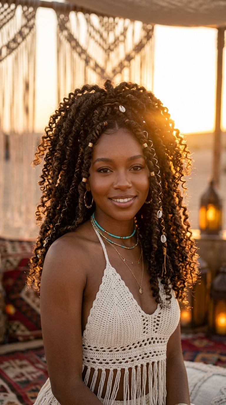 Bohemian Black Women Style Inspiration