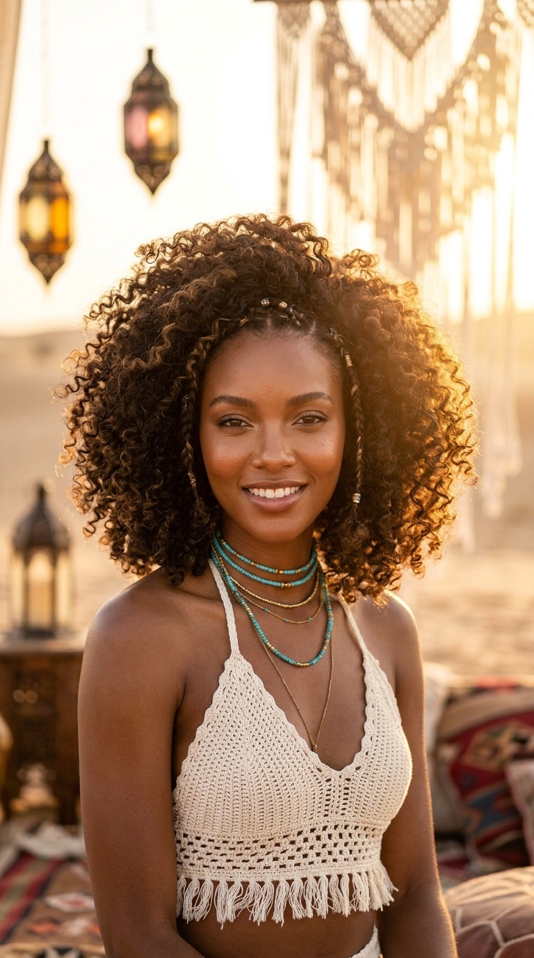 Bohemian Style Aesthetic Black Women