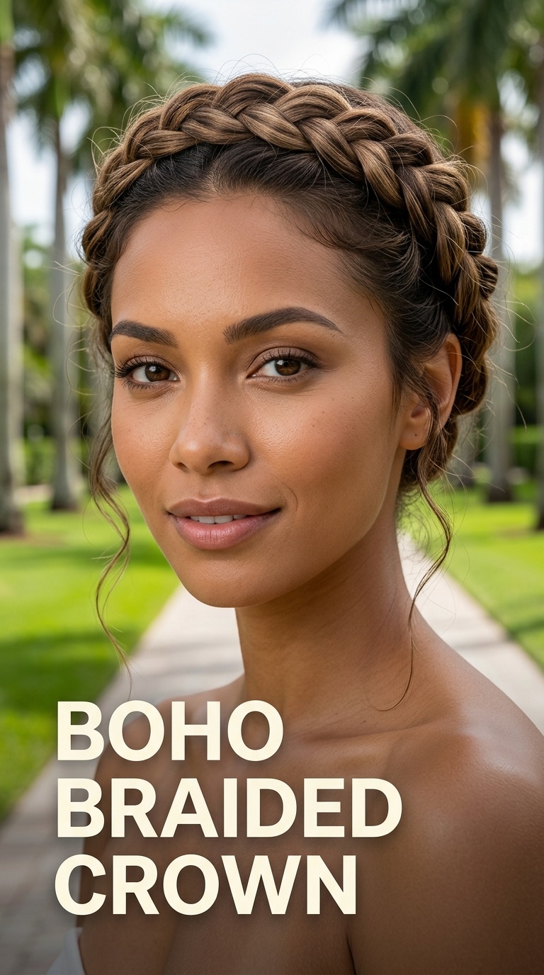 Boho Braided Crown