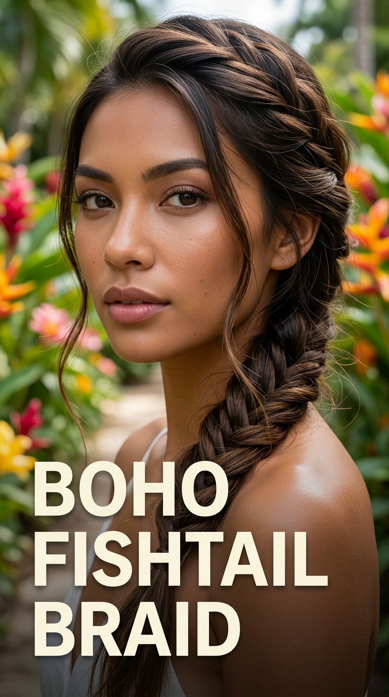Boho Fishtail Braid