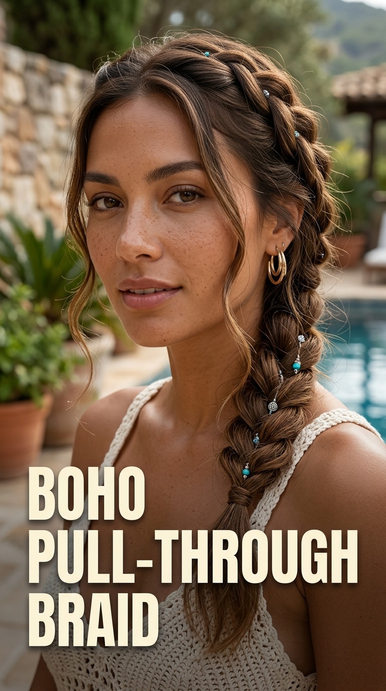 Boho Pull-Through Braid