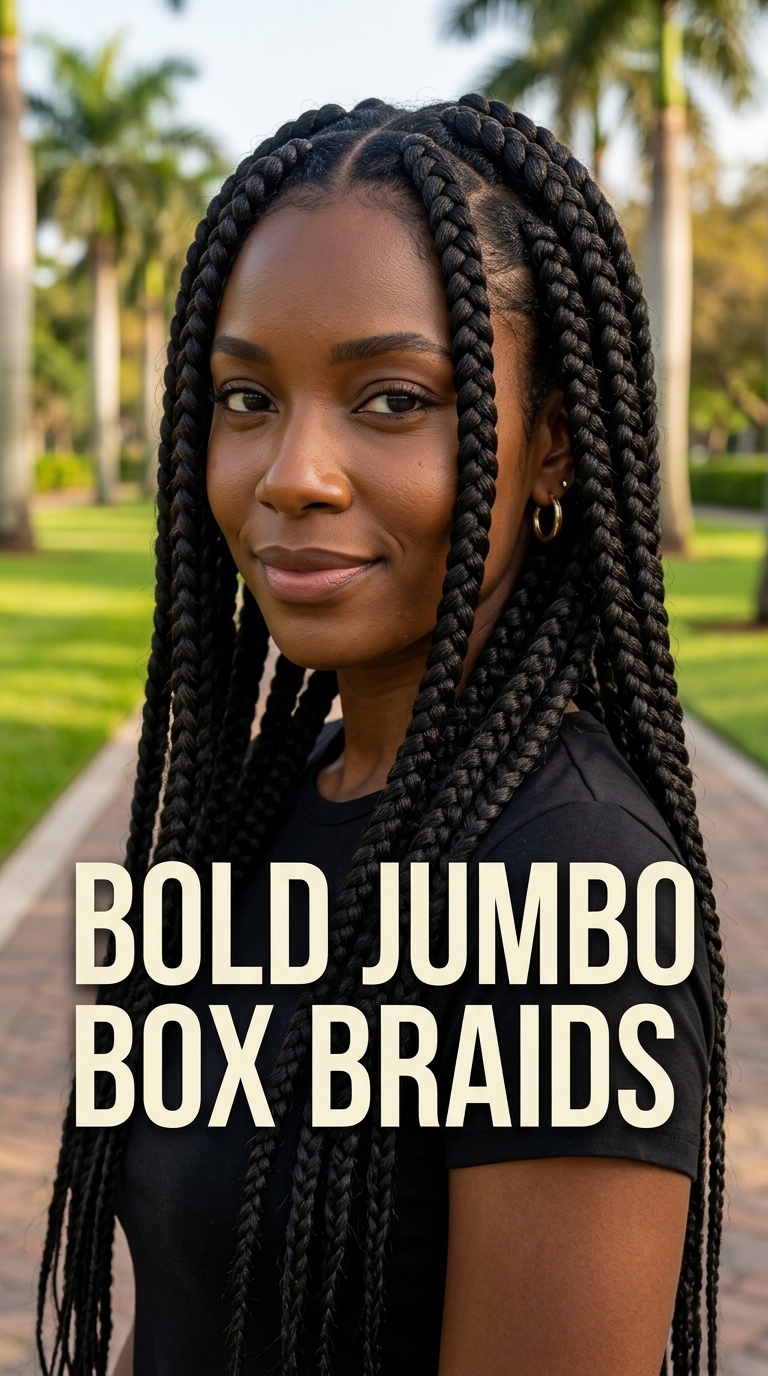 Bold Jumbo Box Braids