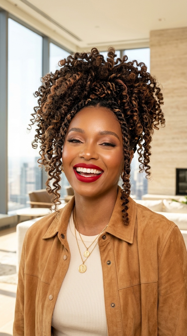Bold Red Lip Birthday Makeup