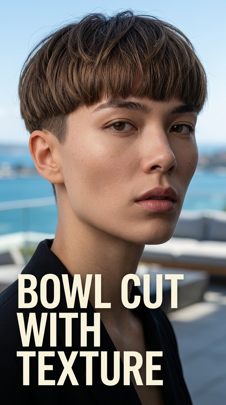 Bowl Cut with Texture