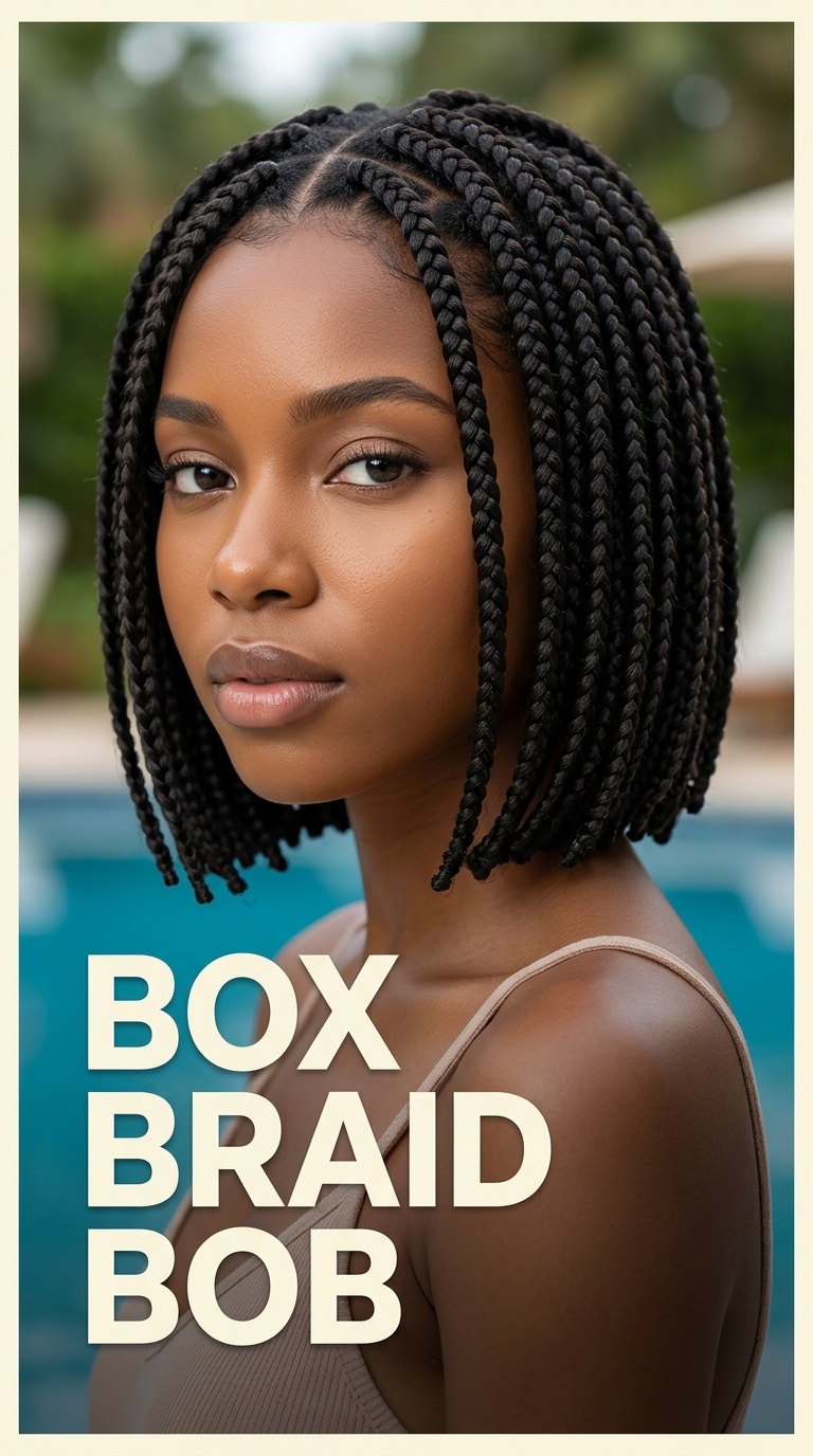 Box Braid Bob