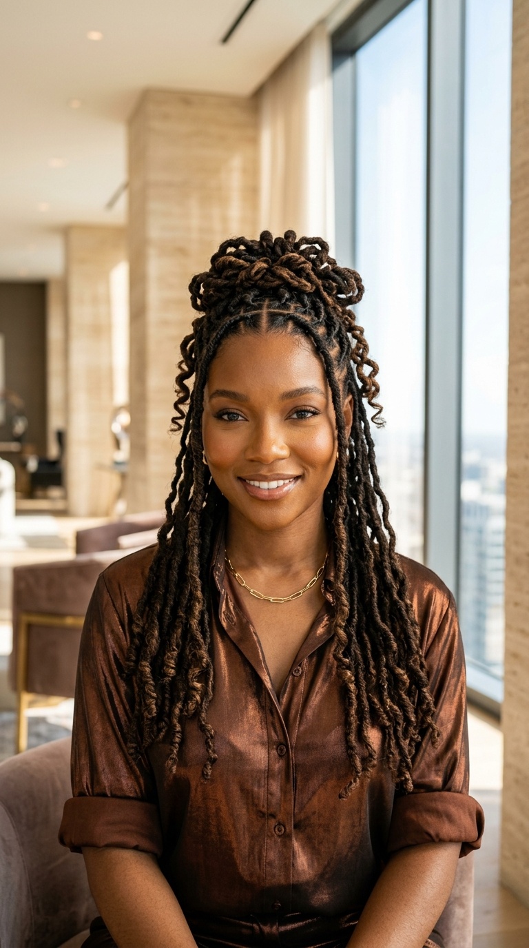 Braided Dreadlock Styles For Women