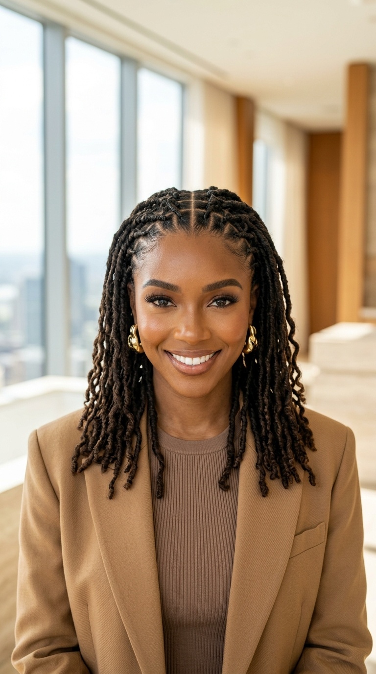 Braided Locs For Black Women