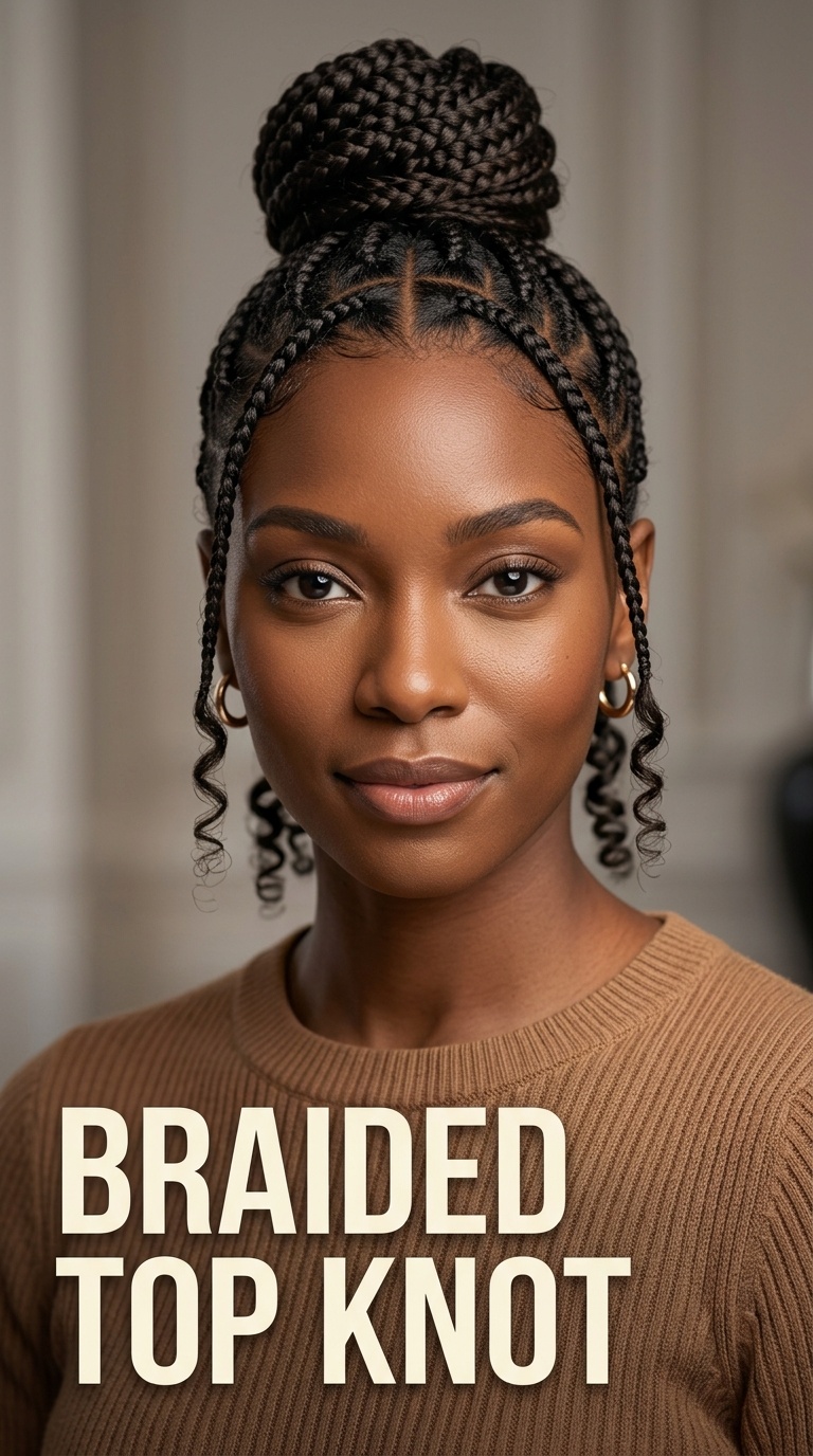 Braided Top Knot