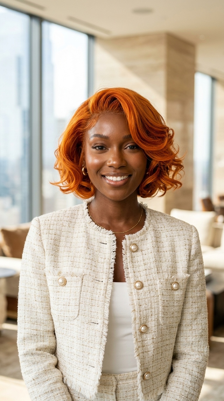 Bright Orange Ginger Hair Ideas