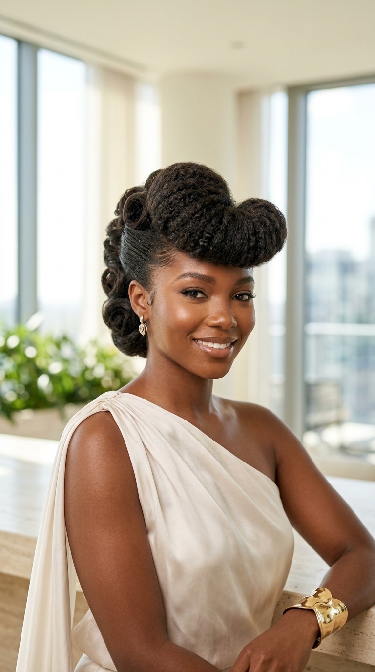 Bumper Bang Pin Up Styles